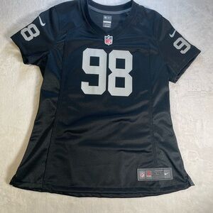 Las Vegas Raiders Maxx Crosby #98 Nike NFL Football Game Jersey Women Large L